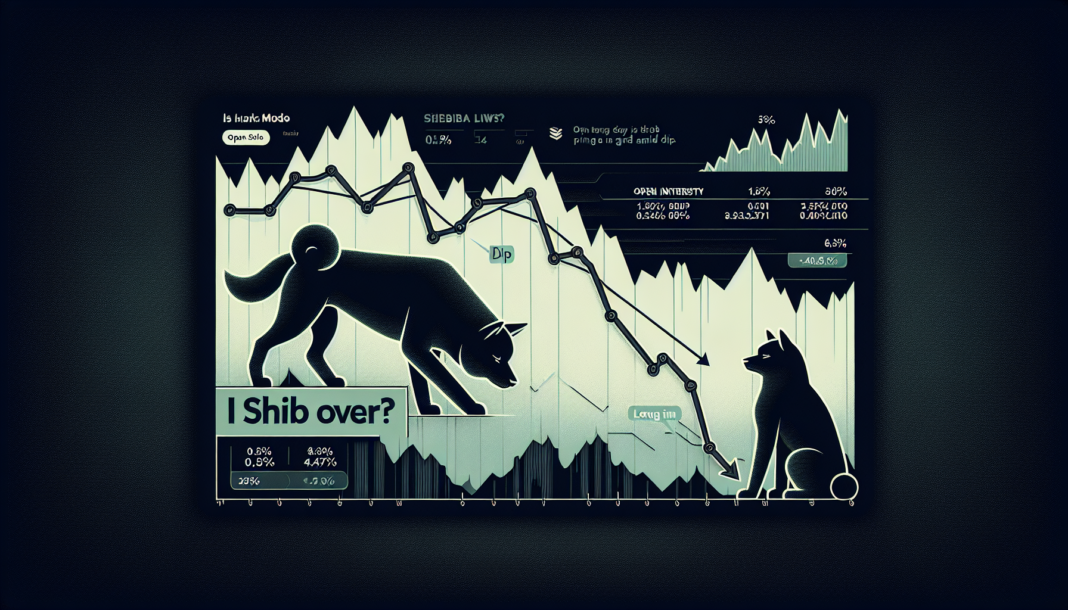 Is SHIB Over? Open Interest Drops 11% as Shiba Inu Price Tanks to Long-Term Lows Amid Dip.