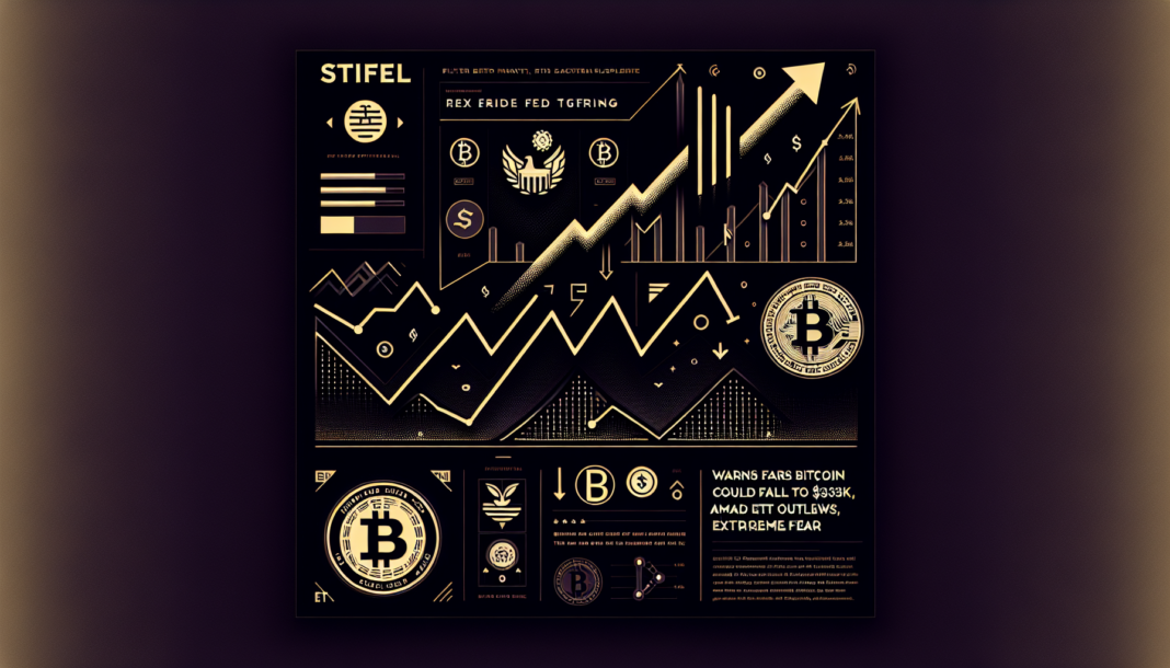 Stifel warns Bitcoin could fall to $38K amid Fed tightening, ETF outflows and extreme fear