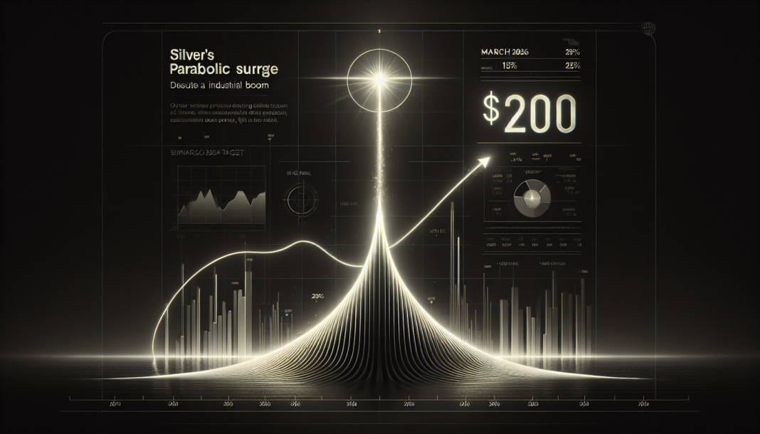 Silver's Parabolic Surge: $200 Target by March 2026 Despite 15% Plunge, Industrial Boom!!!