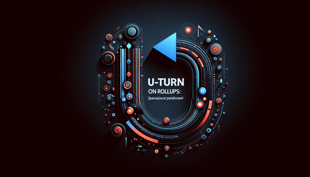 Buterin's U-turn on rollups sends Layer-2 founders scrambling to specialize or perish now!