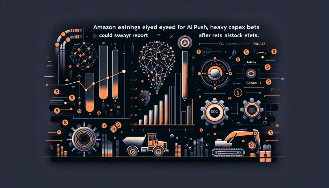 Amazon Q4 earnings eyed for AI push, heavy capex bets could sway stock after report Feb5AM