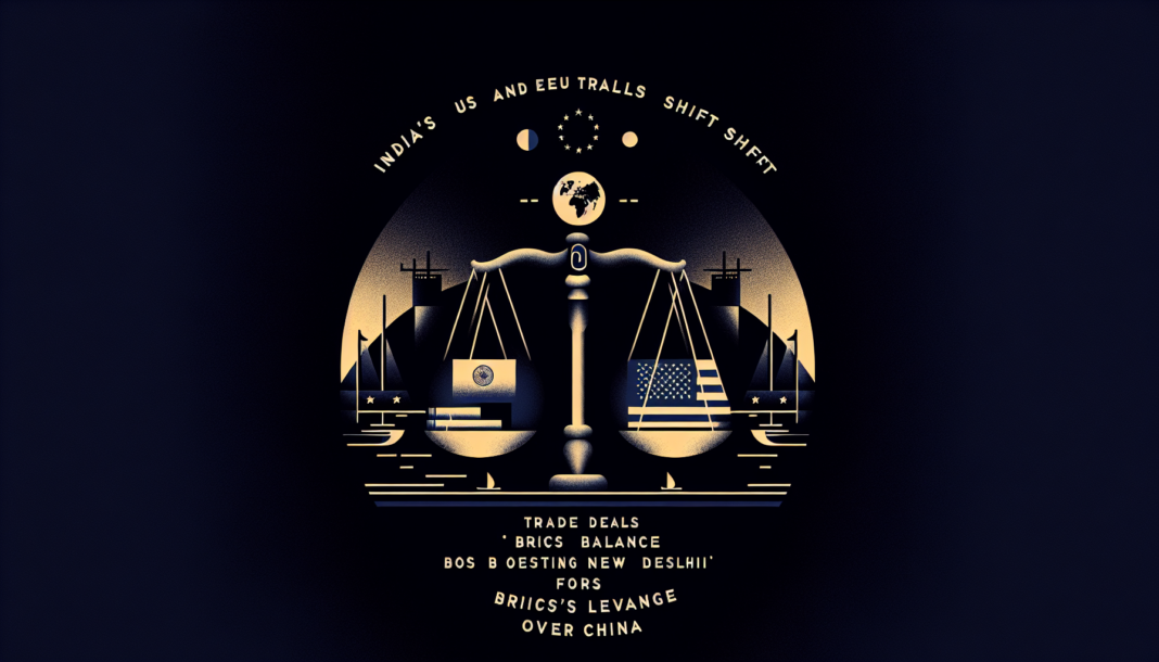 India's US and EU trade deals shift BRICS balance boosting New Delhi's leverage over China