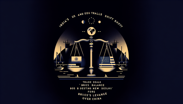 India's US and EU trade deals shift BRICS balance boosting New Delhi's leverage over China