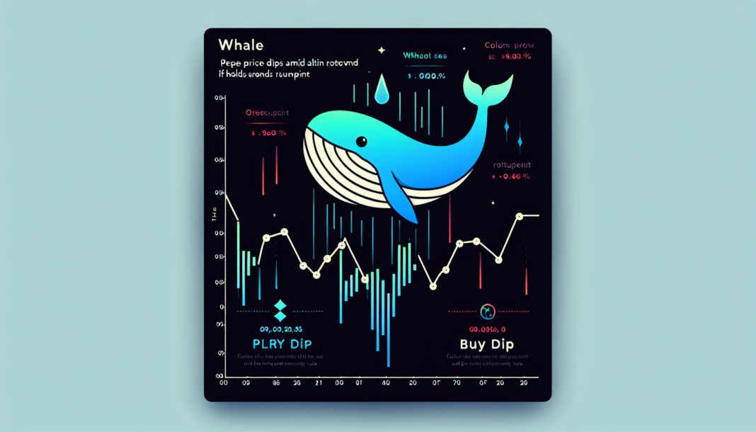 Pepe Price Dips Amid Altcoin Rotation; Whale Sees Rebound If $PEPE Holds Support - Buy Dip