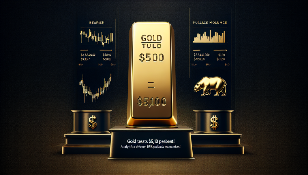 Gold Tests $5,100 Pedestal: Analysts Split Between $5.2K Bounce and $5K Pullback Momentum!