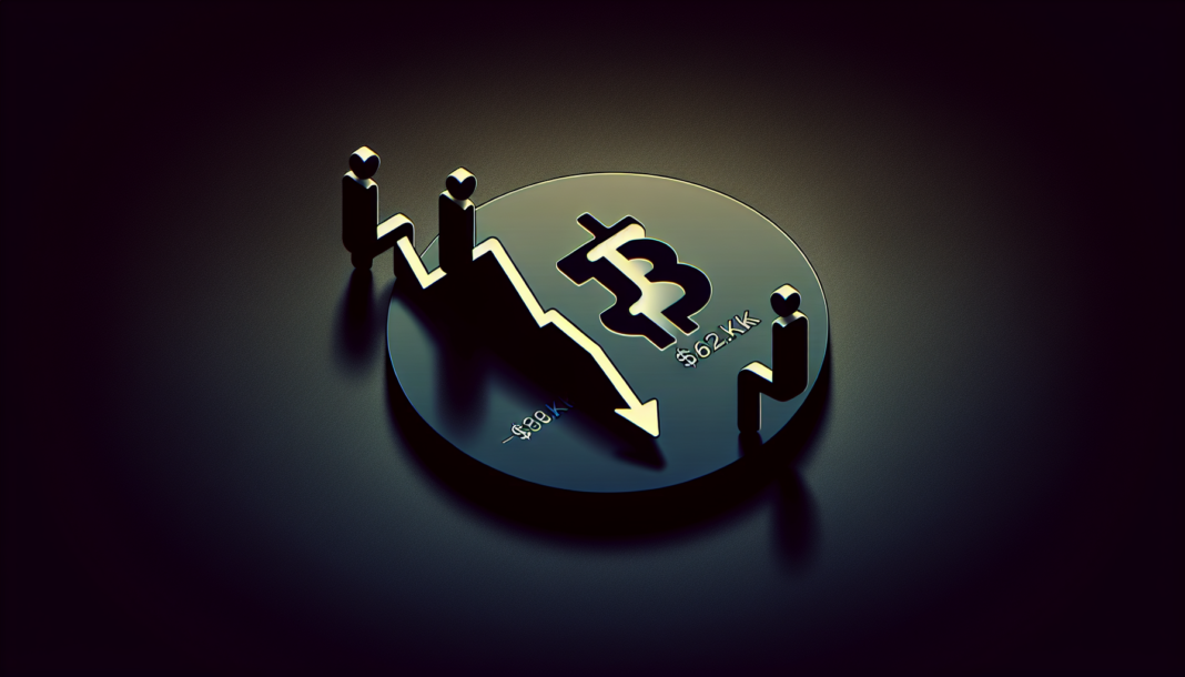 Bitcoin slides to 2021 peak levels after $62K dip; analysts warn of deeper corrections now