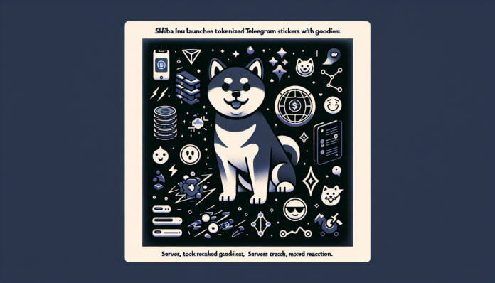 Shiba Inu launches tokenized Telegram stickers with Goodies; servers crash, mixed reaction