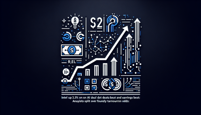 Intel up 2.5% on AI deal and earnings beat; analysts split over foundry turnaround odds...