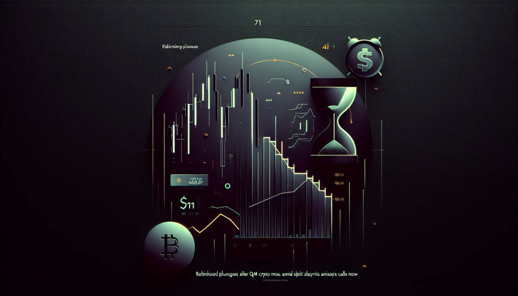 Robinhood Plunges After Q4 Crypto Miss; Shares Trade Near $71 Amid Split Analyst Calls Now