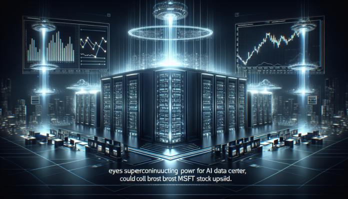 Microsoft Eyes Superconducting Power for AI Data Centers, Could Boost MSFT Stock Upside!!!