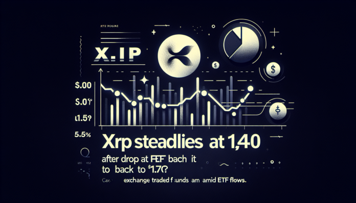 XRP Steadies at $1.40 After Drop to $1.16 — Can ETFs Push It Back to $1.70? Amid ETF Flows