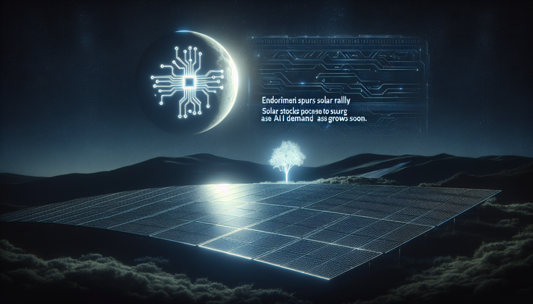 Musk's Endorsement Spurs Solar Rally: Solar Stocks Poised to Surge as AI Demand Grows Soon