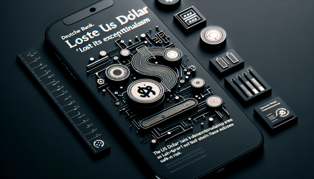 Deutsche Bank: US dollar 'lost its exceptionalism' as AI tech spend erodes safe-haven risk