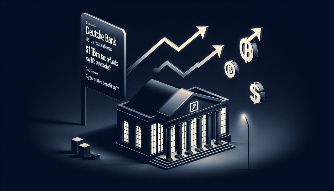 Deutsche Bank: $11bn in US tax refunds may lift stocks; could crypto markets benefit too?!