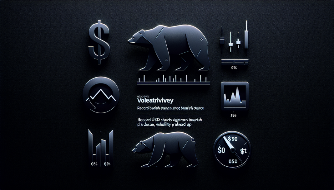 BoFA Survey: Record USD Shorts Signal Most Bearish Stance in a Decade, Volatility Ahead Up