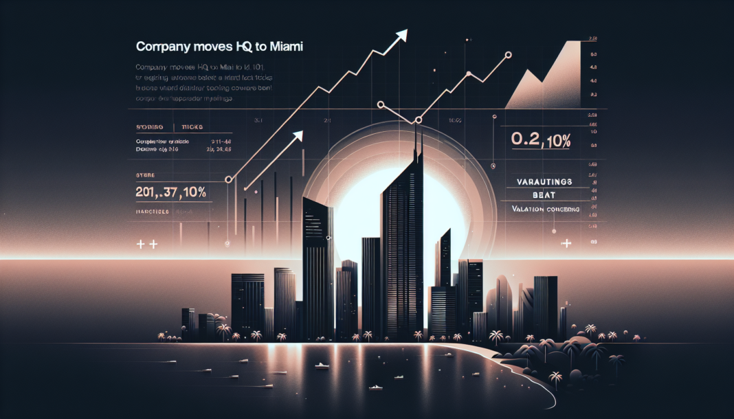 Palantir moves HQ to Miami; stock ticks up 1.2% amid earnings beat, valuation concerns Q1?