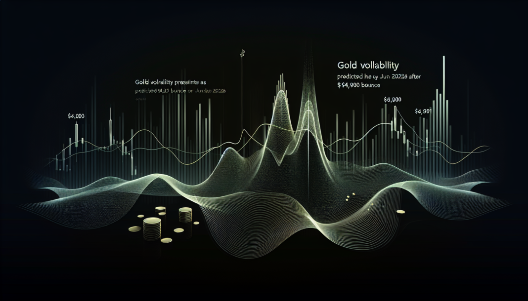 Gold Volatility Persists as UBS Predicts $6,200 by June 2026 After $4,900 Bounce amid ups.