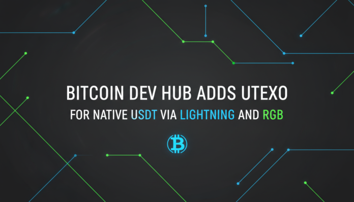 Bitcoin Dev Hub Adds Utexo for Native USDT via Lightning and RGB