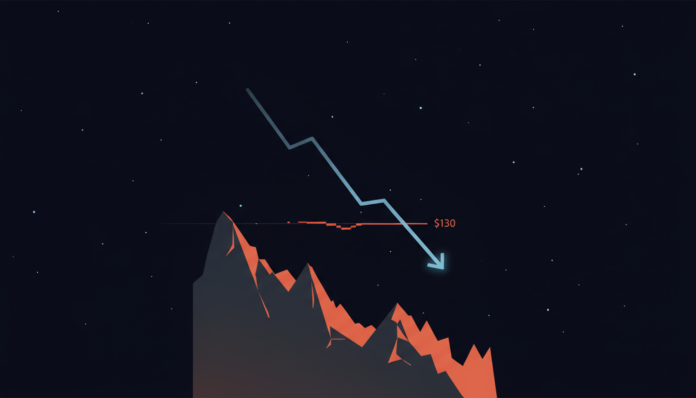 Aave Falls Below $130 As Bitcoin Drop Pressures Altcoins