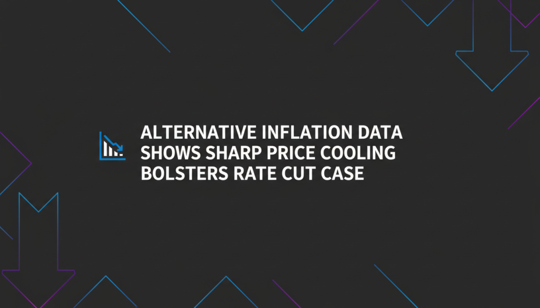 Alternative Inflation Data Shows Sharp Price Cooling, Bolsters Rate Cut Case