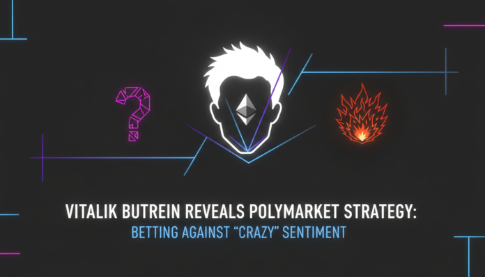 Vitalik Buterin Reveals Polymarket Strategy: Betting Against 'Crazy' Sentiment