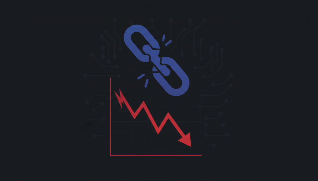 Chainlink Plunges Below $10, Hits 5-Month Low Amid Massive Sell-Off