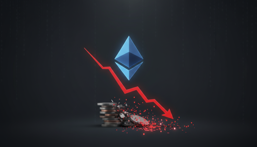 Major ETH Treasury Firms Face Billions in Unrealized Losses Amid Market Slump