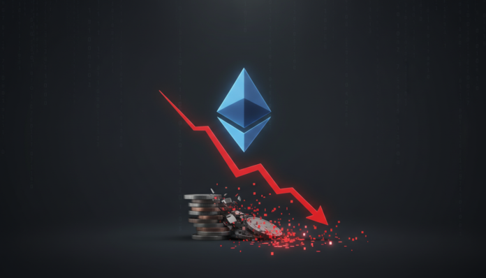 Major ETH Treasury Firms Face Billions in Unrealized Losses Amid Market Slump