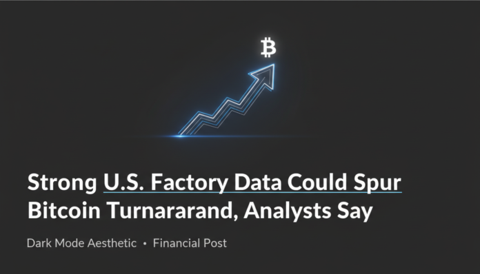 Strong U.S. Factory Data Could Spur Bitcoin Turnaround, Analysts Say