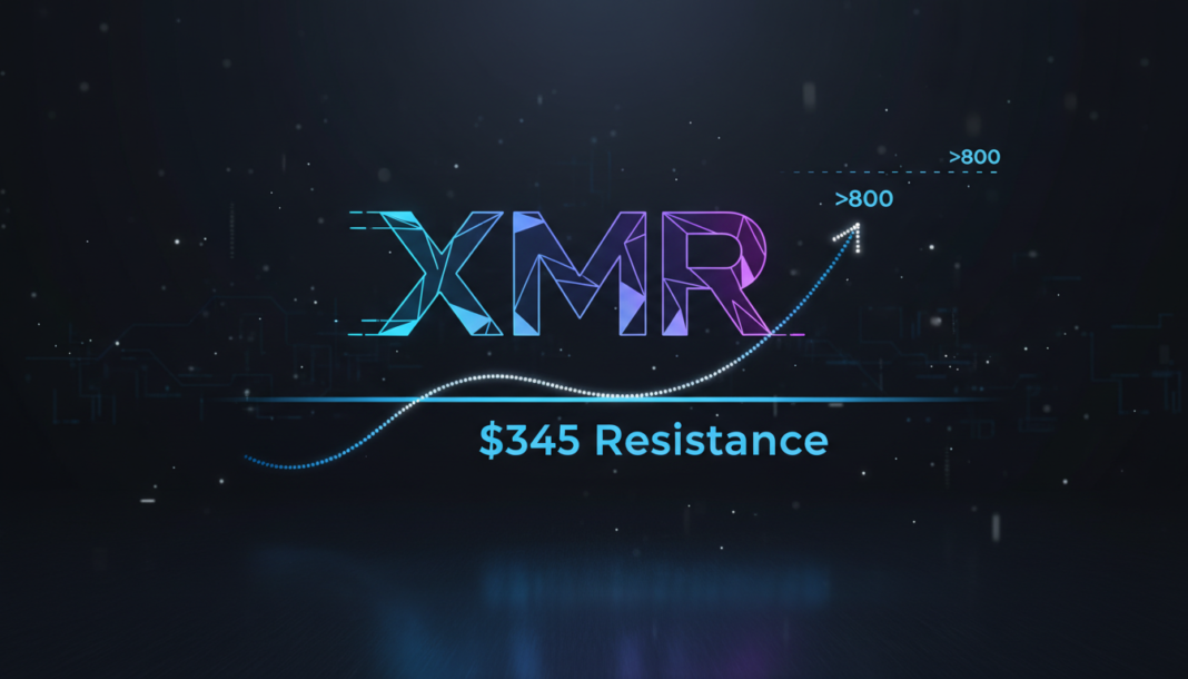 Monero Breaks $345 Resistance, Charts Path for $800 Rally
