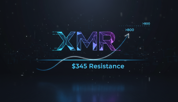 Monero Breaks $345 Resistance, Charts Path for $800 Rally