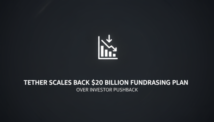 Tether Scales Back $20 Billion Fundraising Plan Over Investor Pushback