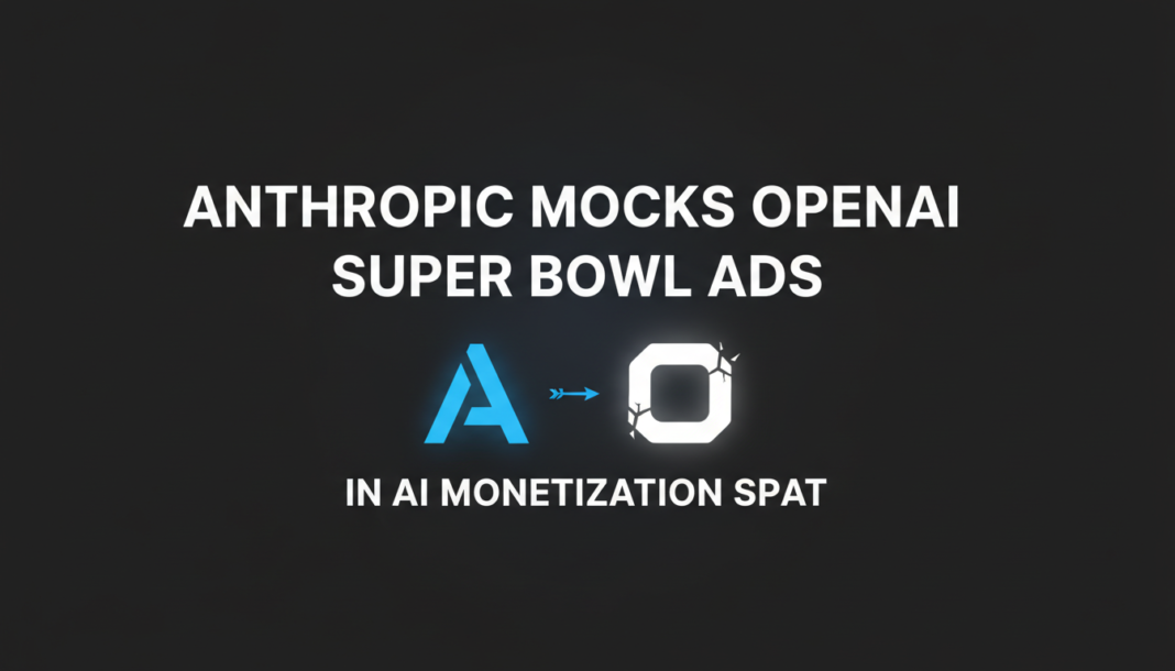 Anthropic Mocks OpenAI Super Bowl Ads in AI Monetization Spat