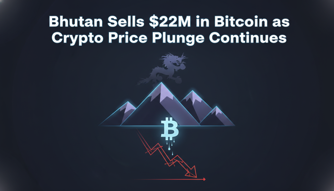Bhutan Sells $22M in Bitcoin as Crypto Price Plunge Continues