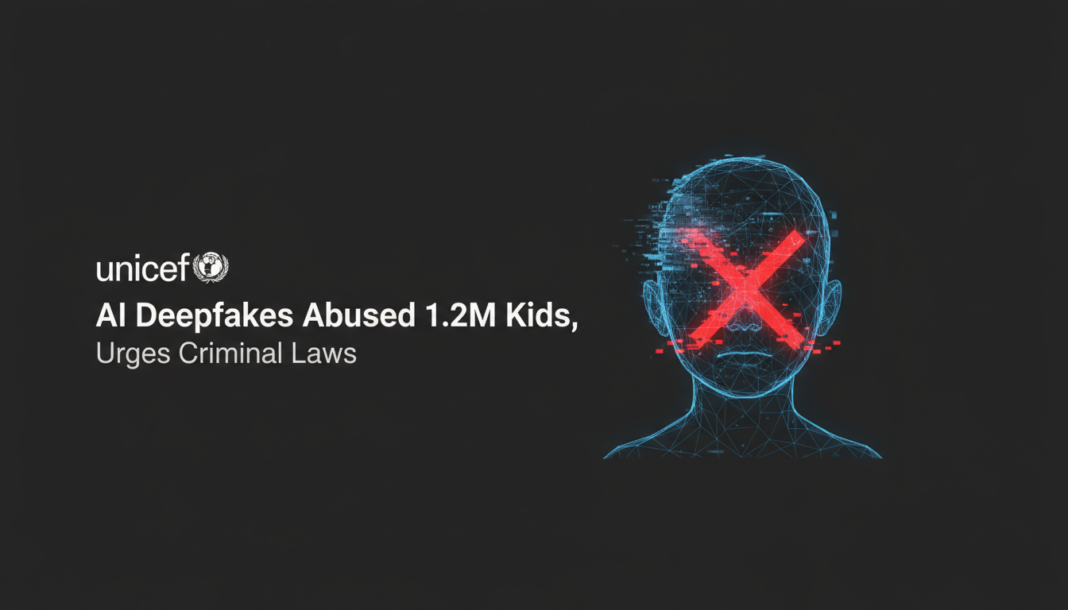 UNICEF: AI Deepfakes Abused 1.2M Kids, Urges Criminal Laws