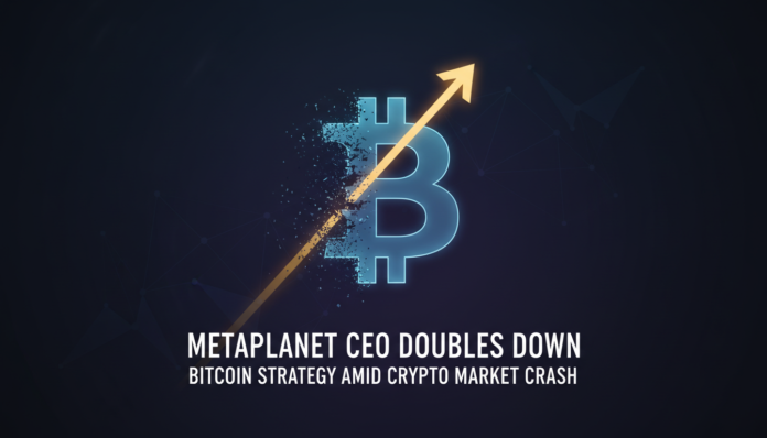 Metaplanet CEO Doubles Down on Bitcoin Strategy Amid Crypto Market Crash