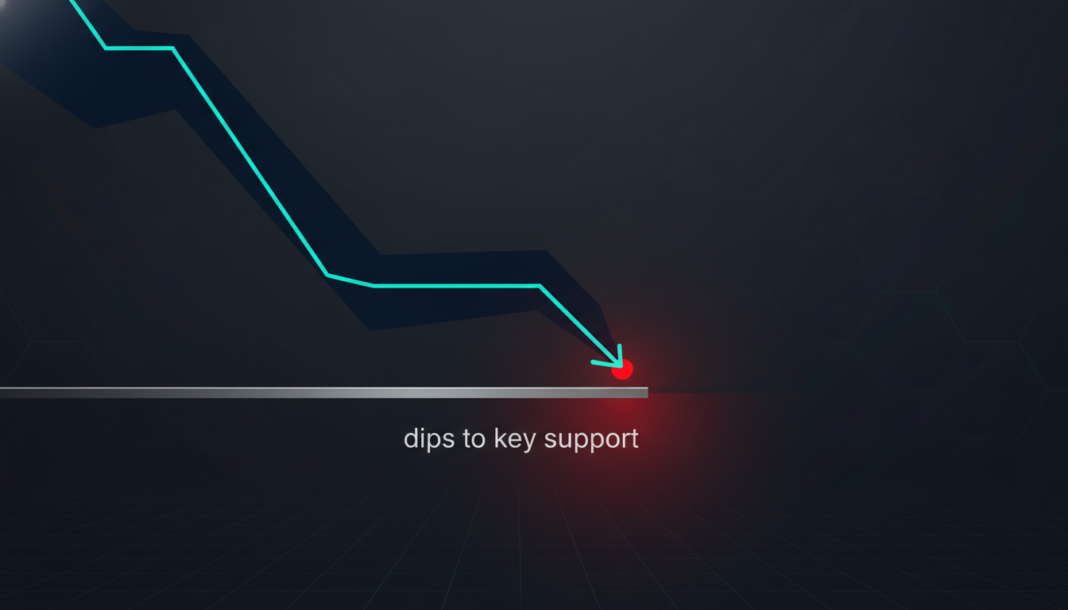 HBAR Dips to Key Support as Bearish Crypto Trend Intensifies