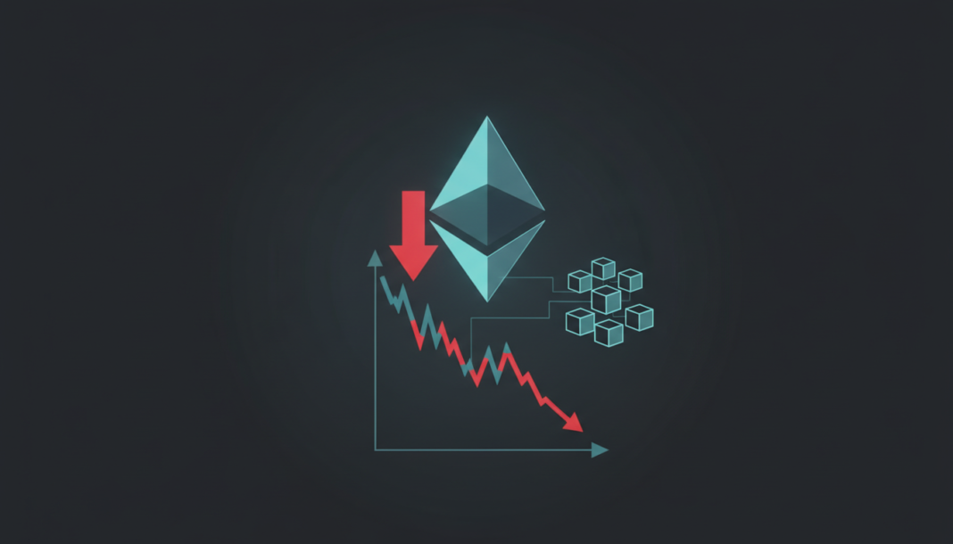 Ethereum Drops 28.3% in Q4 2025 as Corporate Treasuries Increase Staking