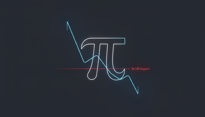 Pi (PI) Price Tests Critical $0.130 Support Amid Aggressive Market Sell-Off