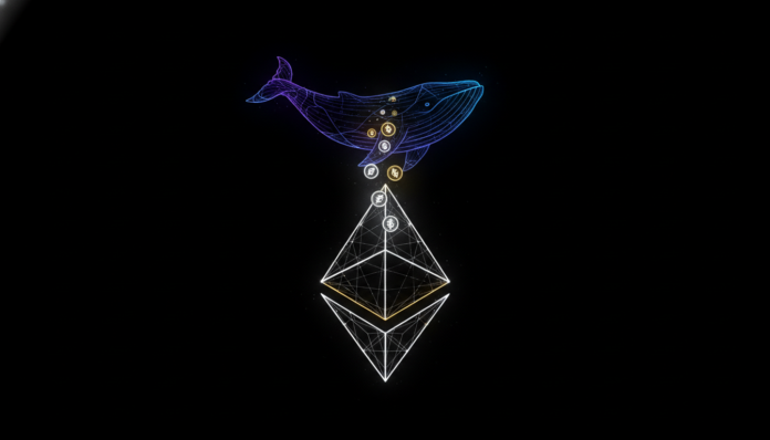 Ethereum Whales Withdraw $280M in ETH, signaling accumulation amid market recovery