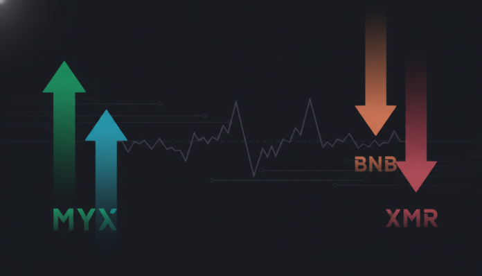 Volatile Week: M, MYX Gain as BNB, XMR Plunge Amid Crypto Market Slowdown