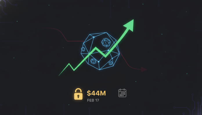 Aster token bounces 54% despite bearish trend, faces $44M unlock on Feb 17.