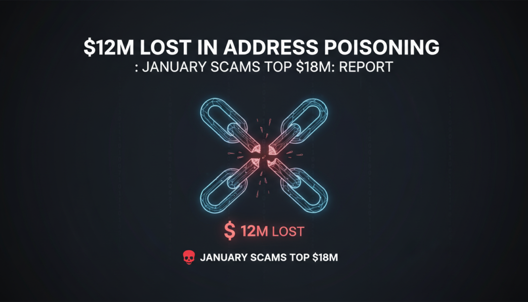 $12M Lost In Address Poisoning, January Scams Top $18M: Report