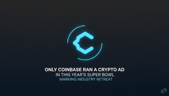 Only Coinbase Ran a Crypto Ad in This Year's Super Bowl, Marking Industry Retreat