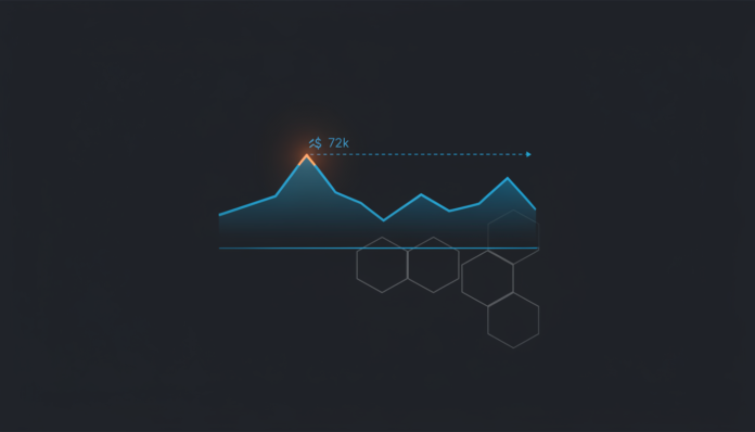 Bitcoin's Price Bounce Falters After Quiet Weekend, Traders Eye $72k Resistance