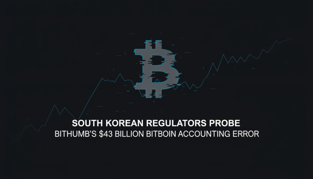 South Korean Regulators Probe Bithumb’s $43 Billion Bitcoin Accounting Error
