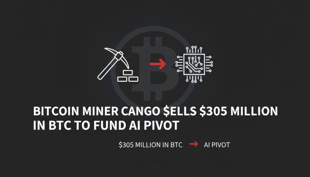 Bitcoin Miner Cango Sells $305 Million in BTC to Fund AI Pivot