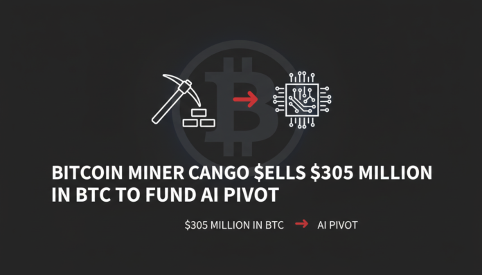 Bitcoin Miner Cango Sells $305 Million in BTC to Fund AI Pivot