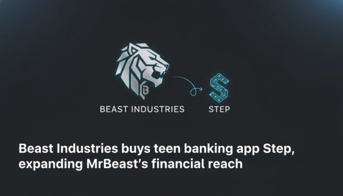 Beast Industries buys teen banking app Step, expanding MrBeast's financial reach