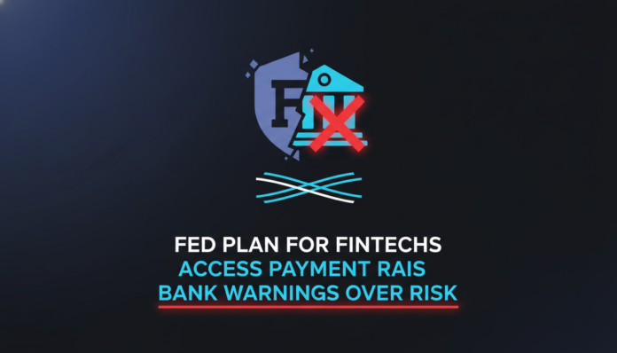 Fed Plan for Fintechs to Access Payment Rails Draws Bank Warnings Over Risk